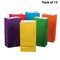 Bright Color Treat Bags 10 inches Tall by 5 inches wide Sortment of Expertly Crafted Treat Bags